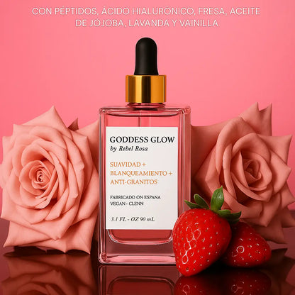 Aceite para después del afeitado de sabor suave - Aroma a fresa y vainilla